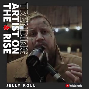 CONGRATS TO OUR BROTHER Jelly Roll FOR MAKING IT TO #YoutubeMusic AS AN ARTIST ON THE RISE! This is just the beginning bro! So many more are gonna see your shining star gleaming! #ITGOESUP bruh bruh! L9VE | Tech N9ne