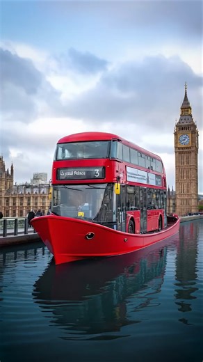 Routemaster what??? 😳 London's newest "Thames Clipper"