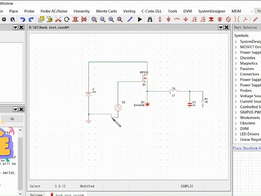 第一节 SIMPLIS基础操作