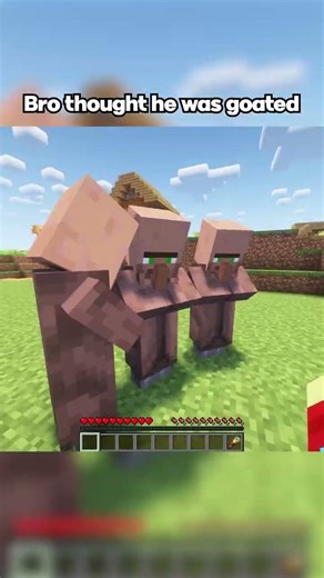 Minecraft Villager Flip Moment | Minecraft Meme