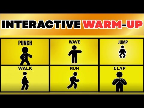 Simple Exercises for a Strong Start 🔥😱 – Interactive Warm Up Routine