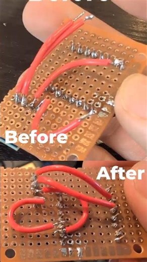 My Second Attempt At Soldering #tech