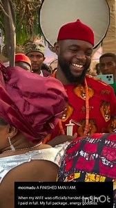Ruby Ojiakor Husband Moc Madu declares himself a finished man after he paid Ruby bride price in full | UJU Reacts