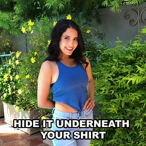 The Original WineRack Booze Bra Flask - Adjustable Design - Holds 25oz of Booze (Black, Large)