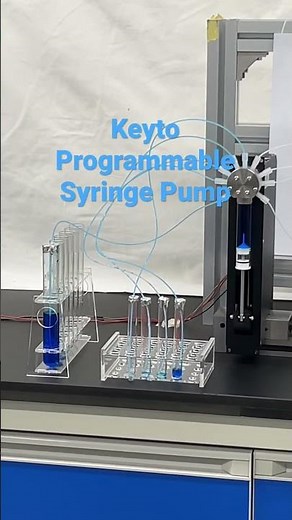 Keyto Programmable Syringe Pump Aspiration and Dispense