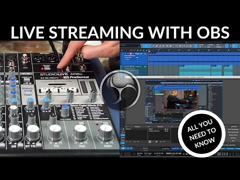 How to Live Stream with PreSonus StudioLive AR and ARc Mixers