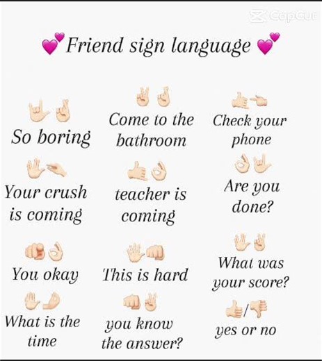 Friend sign language #frends #signlanguage #fyp