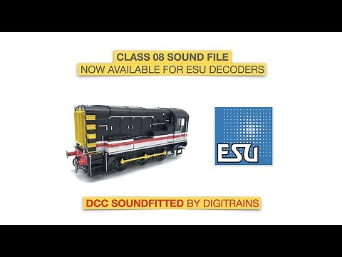 New Class 08 Sound File for ESU Decoders DS08P