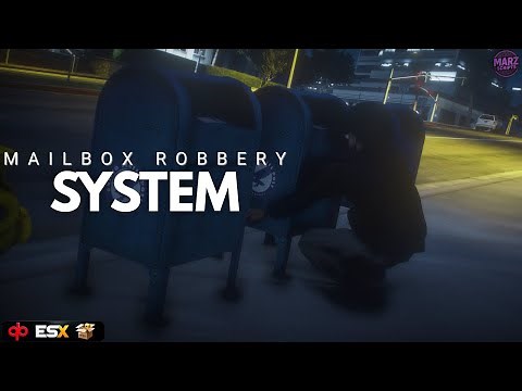 [ESX & QB-Core] FIVEM MAILBOX ROBBERY SCRIPT | Marz Scripts