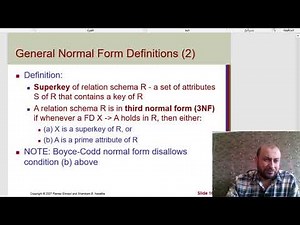 Database Normalization Boyce Codd Normal Form BCNF