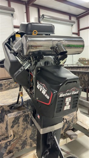 Stage 2 with roller rockers and bps qs muffler going back to Arkansas ✅ #estesperformance #havoc #gatortailoutboards #stage2gatortail #stage2