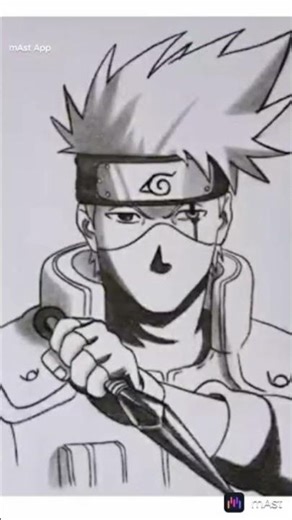 gojo and kakashi saying look at me drawing