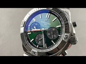 Breitling Chronomat B01 British Racing Green AB0134101L1A1 Breitling Watch Review