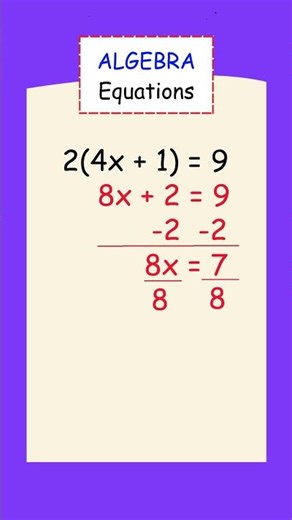 Can You Solve This in 1 Minute? ⚡️ Algebra Challenge #maths #algebra #mathstricks