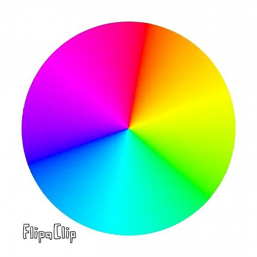 Color Wheel Spinning