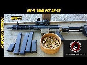 fm products fm9 - 9mm ar15 pcc foxtrot mike