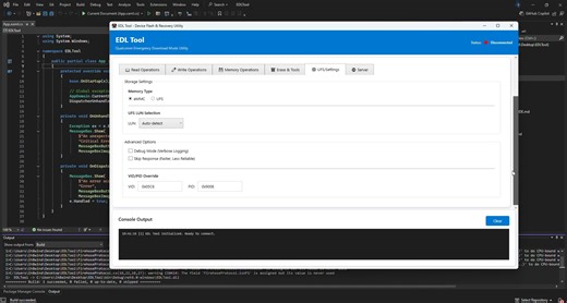 2.6K views · 30 reactions | Reverse engineered and made C# code from bkerler edl Thanks to bkerler for open source https://github.com/bkerler/edl | Francisco Lacowski | Facebook