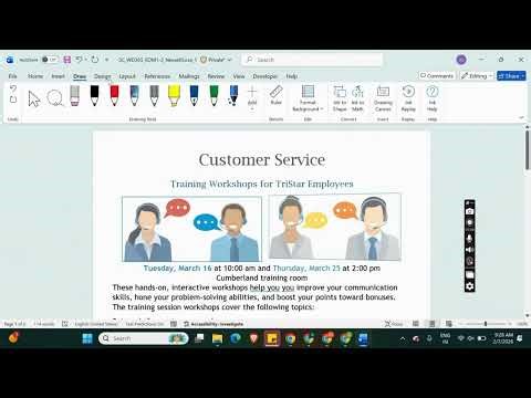 Shelly Cashman Word 365 | Module 1: End of Module Project 2 TriStar Systems #shellycashman