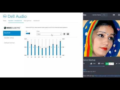 How to setup equalizer in laptop (Dell all versions) | Sound Manager Configuration (Maxx Audio)