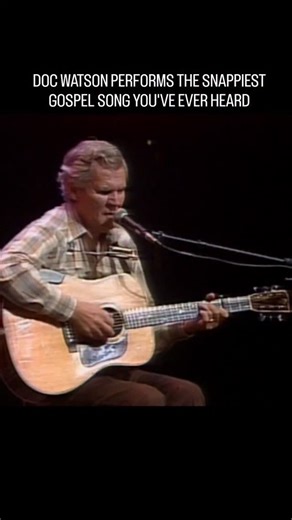The Dome Swap Wholesale on Instagram: "Gospel Grass Sunday. . . Doc Watson, accompanied by Jack Lawrence puts on a flatpicking clinic performing the snappy Gospel number 'You Must Come In at the Door'. Ripped from the VHS Doc Watson: Rare Performances 1982-1993. . . . Full Video on Youtube (GtrWorkShop) . . #bluegrass #docwatson #billystrings"