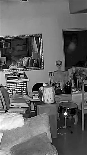 Spirit Orb Passes Through Mr. Skeleton on My Dad’s Death Anniversary