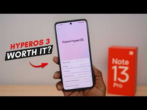 Redmi Note 13 Pro 5G HyperOS 3 Update Review - Worth it or Not 🤔