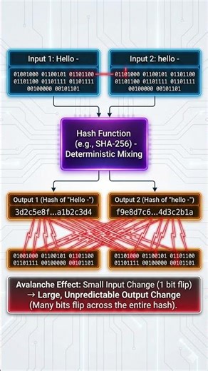 Hash Functions in Cryptography #HashFunction #CyberSecurity #blockchain #sha256 #cryptography #MD5