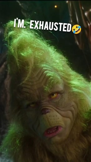 Grinch is tired 🤣 Merry Christmas to all of you! #shorts #merrychristmas #happy #newyear #grinch