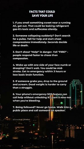 7 Facts That Could Save Your Life | Safety Psychology Tips