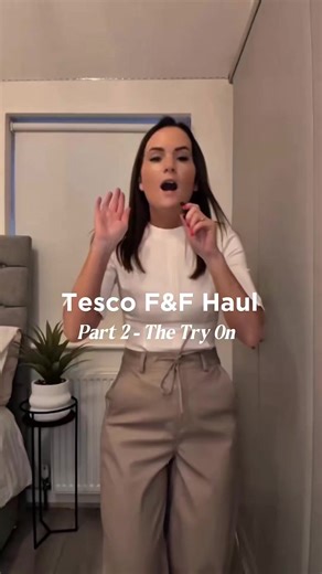 Tesco F&F Clothing Haul Try-On: Comfort and Style