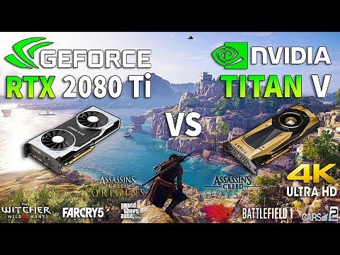 RTX 2080 Ti vs TITAN V Test in 8 Games 4K (i7 8700k)