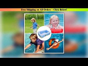 Kids Inflatable Pool Foldable Square Blow up Pool Cute Blow Up Pool for Family Space-Saving