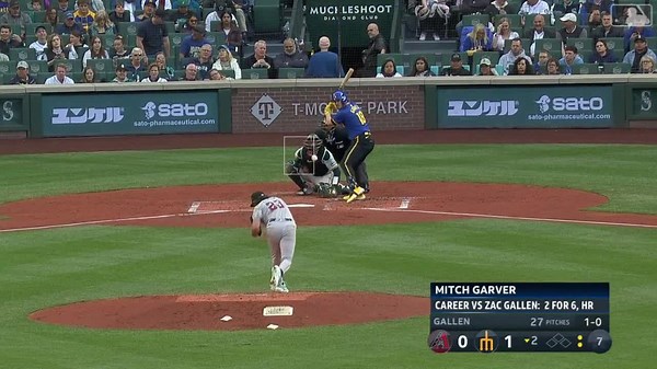 Mitch Garver se vuela la barda