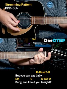 Baby Can I Hold You - Tracy Chapman (1988) Easy Guitar Chords Tutorial with Lyrics #DocOtepGuitarTutorial | Doc OTEP Studio