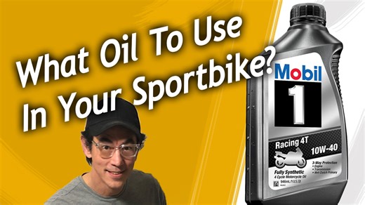 Watch Oil To Use In Your Sportbike? Mobil 1 Racing 4T Motorcycle Oil on Amazon Live