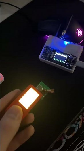 The only firmware for M5StickC in the world with this feature.😈📡✅ #flipperzero #m5stickc #hacking