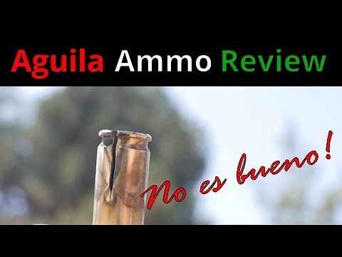 Aguila Ammo Review
