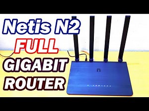 Netis N2 AC1200 Wireless Dual Band Gigabit Router Unboxing and Review