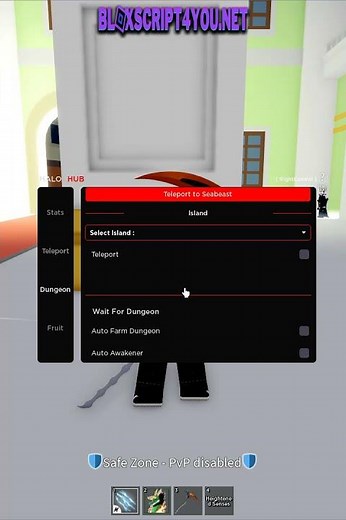 Halo Hub Blox Fruits Script #roblox #bloxfruits