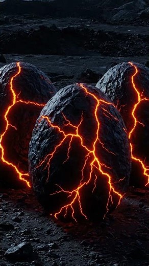 Molten ASMR 🌋 Volcanic Egg Hatch & Cracking Inferno Gem | Satisfying Lava Pops