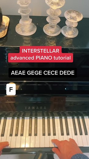 Advanced Piano Tutorial for Interstellar Soundtrack