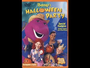 Opening To Barney's Halloween Party 2003 DVD