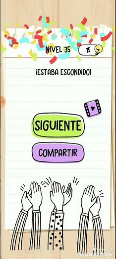 Solución del nivel 35 - Brain Test - español