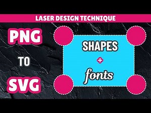 Image to vector in Inkscape: Rebuild SVGs with shapes and text | PNG to SVG series