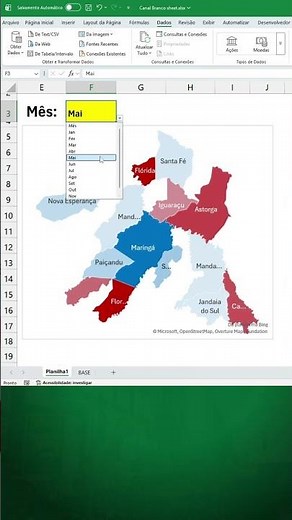 Map chart in Excel: How to Create a Map Chart in Excel: Revenue by City