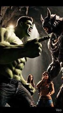 PAK HULK 1M: Halka Epic Story – Green Hulk 💀vs Danav 👿 | 4K AI Animation | PAK HULK 1M | #shorts