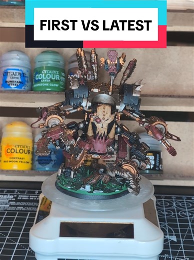 First vs Latest Deff Dread Painting Comparison