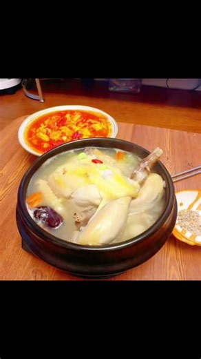 🎏第一次做韩式参鸡汤🥘✨🎉 超成功，味道超赞😋