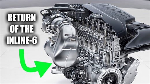 Why inline 6 cylinders are better than V6 engines - a comeback story