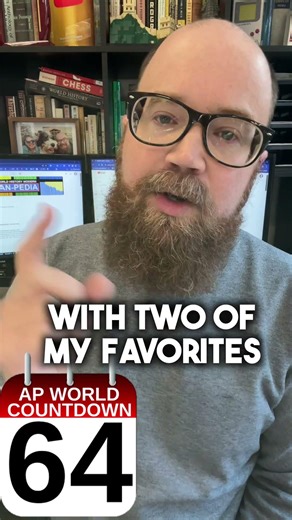 6️⃣4️⃣ DAYS UNTIL THE AP WORLD HISTORY EXAM #apworld #apworldhistory